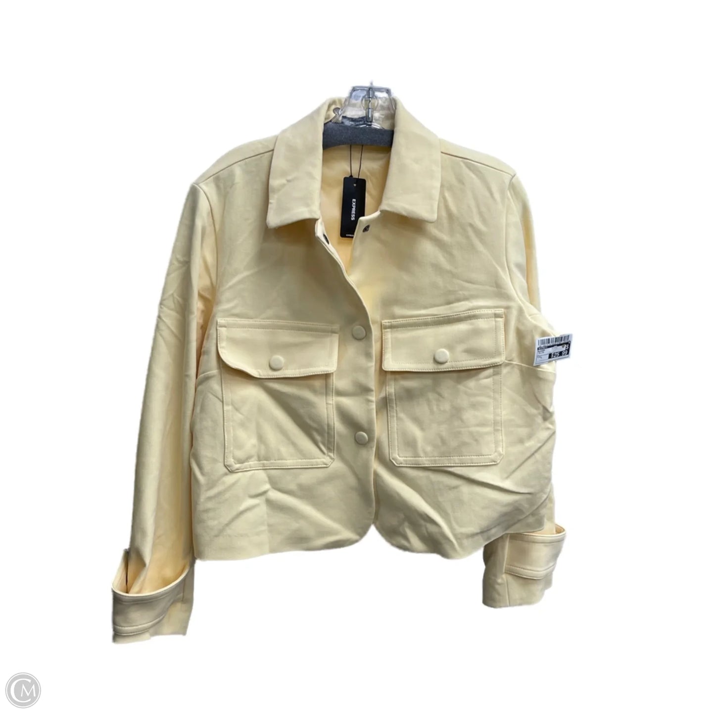 Blazer By Express In Yellow, Size: L