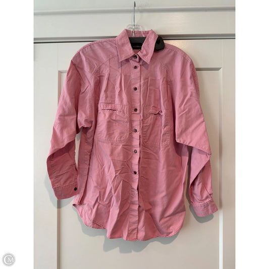 Top Long Sleeve By Outback Red In Pink, Size: S