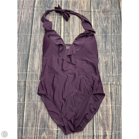 Swimsuit By Rod Beattie In Purple, Size: L