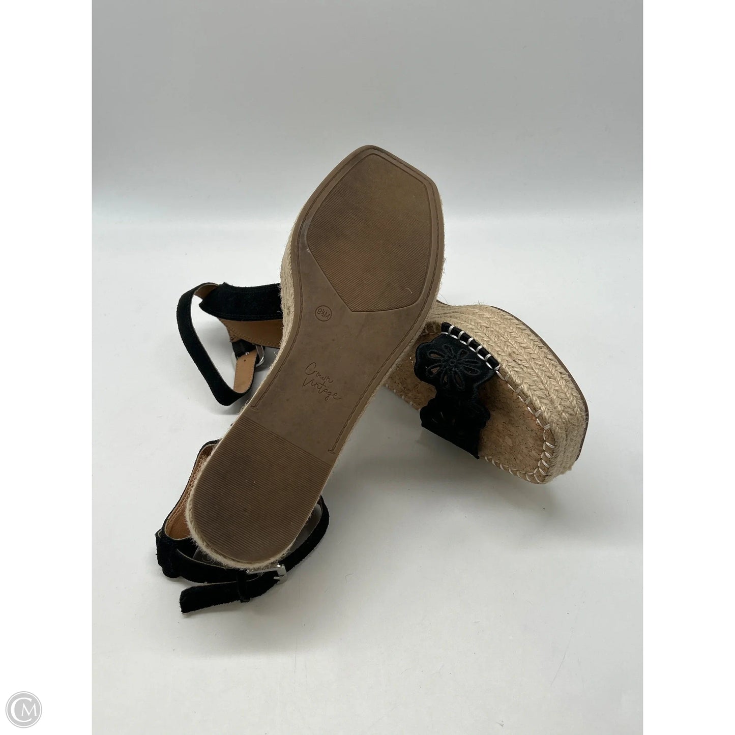 Sandals Flats By Crown Vintage In Brown, Size: 9.5
