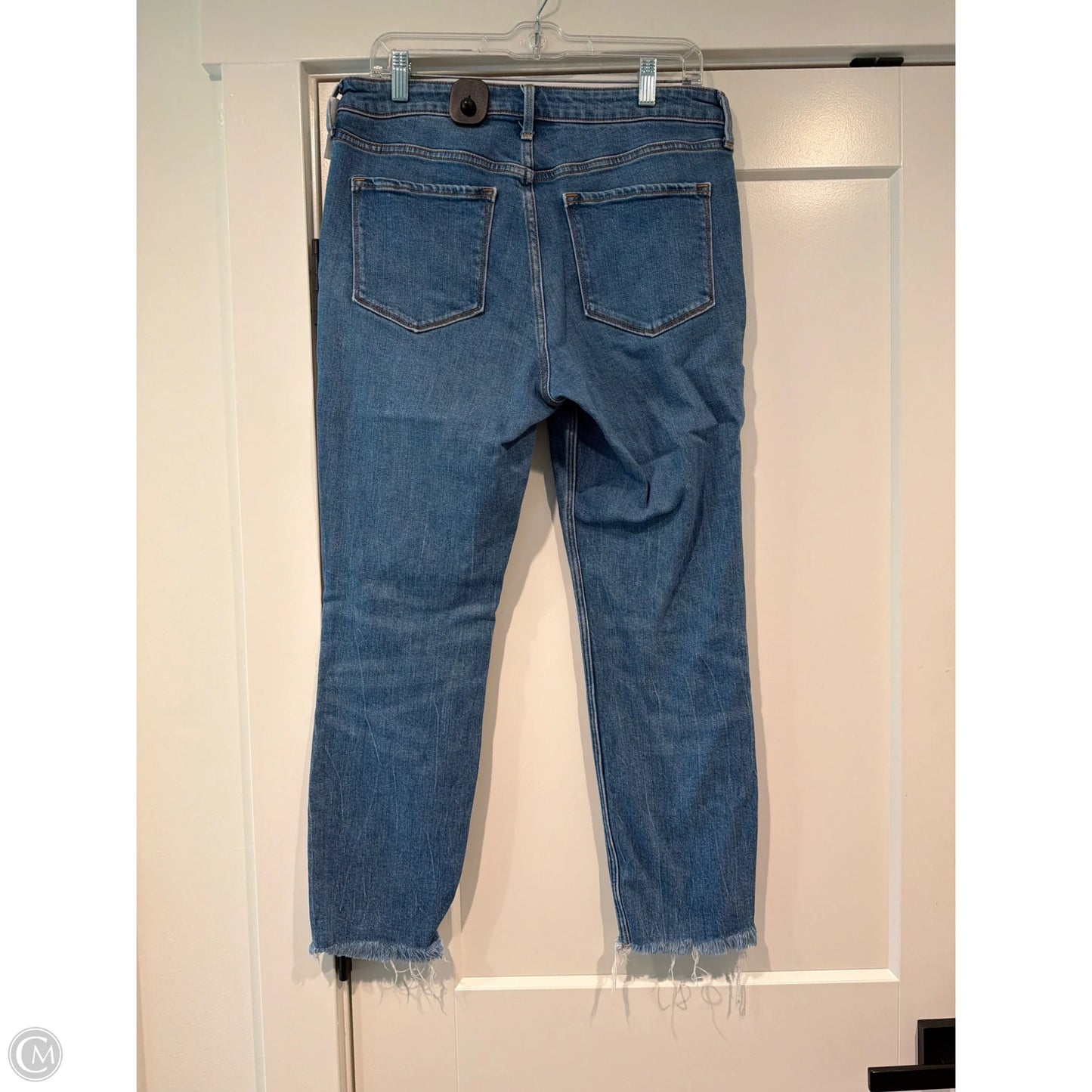 Jeans Straight By Old Navy In Blue Denim, Size: 12