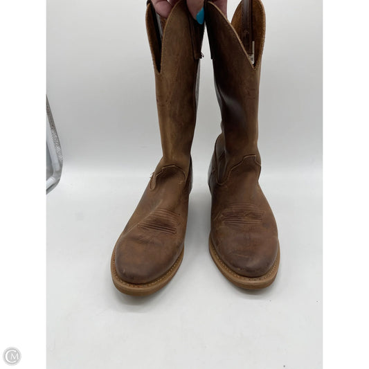 Boots Western By Clothes Mentor In Brown, Size: 6.5