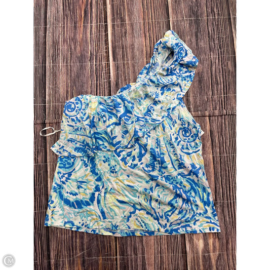 Tank Top Designer By Lilly Pulitzer In Blue, Size: M