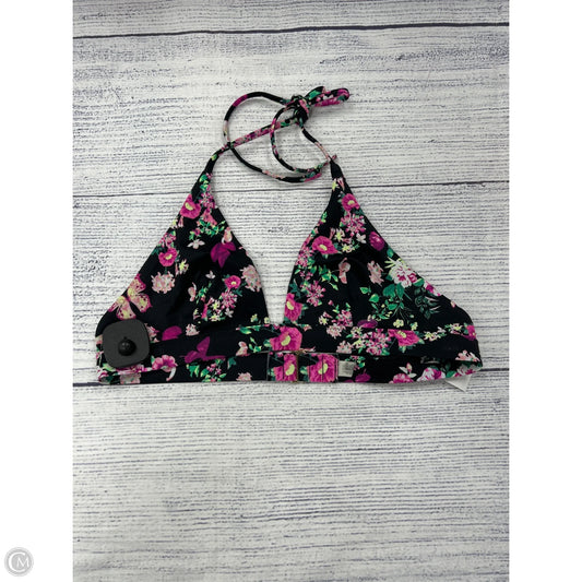 Swimsuit Top By Victorias Secret In Floral Print, Size: M