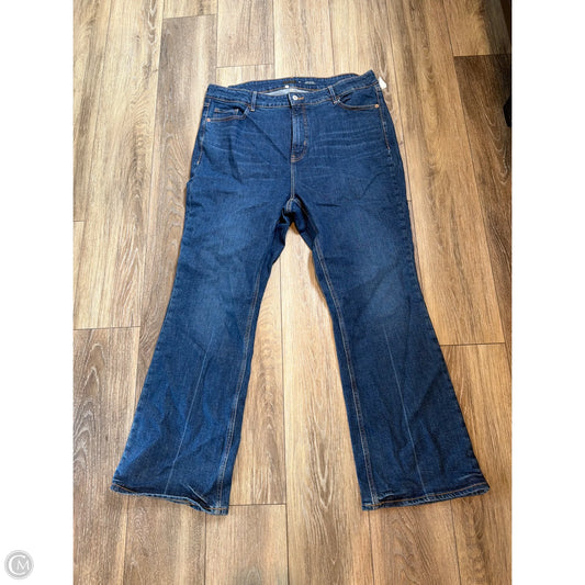 Jeans Straight By Old Navy In Blue Denim, Size: 20
