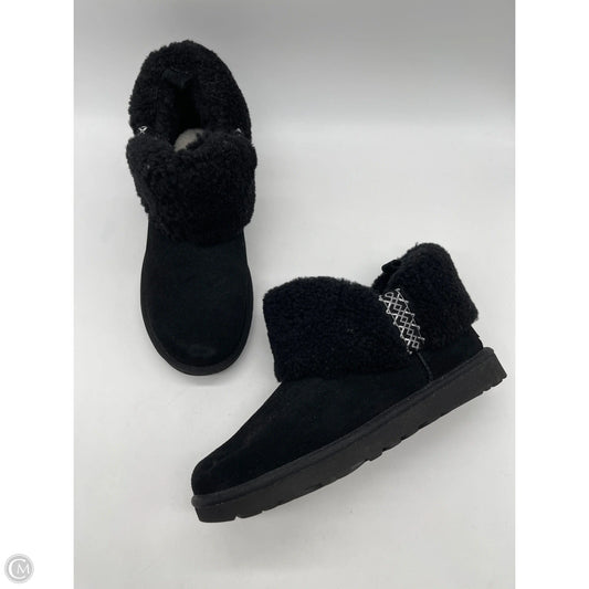 Boots Designer By Ugg In Black, Size: 9