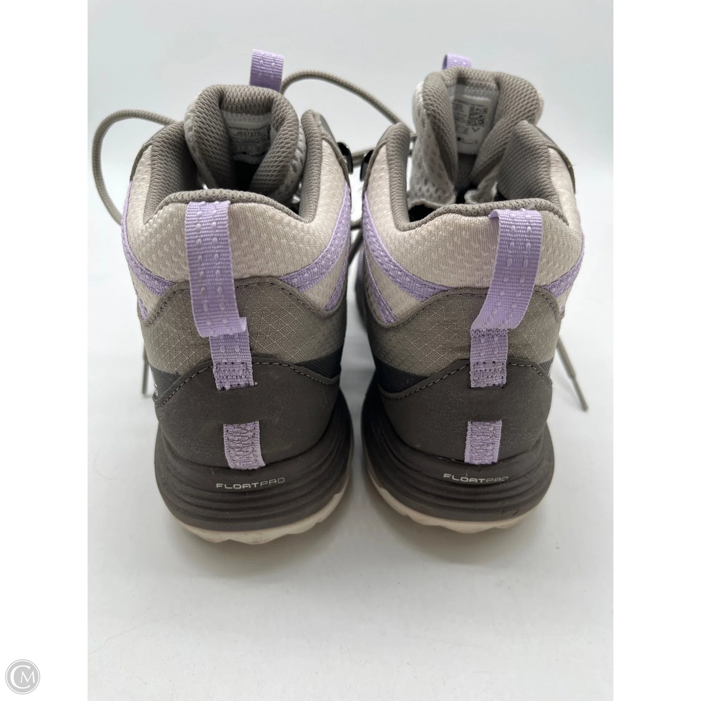 Shoes Hiking By Merrell In Grey, Size: 8.5