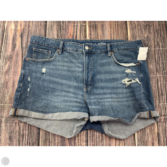 Shorts By Old Navy In Blue Denim, Size: 18
