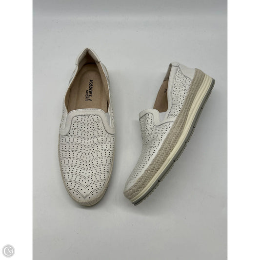 Shoes Flats By Vaneli In White, Size: 7.5