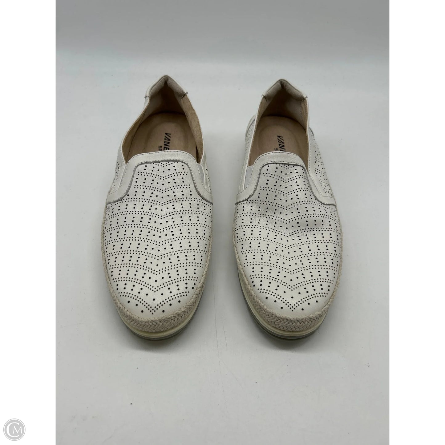 Shoes Flats By Vaneli In White, Size: 7.5