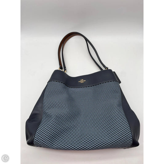Handbag Designer By Coach, Size: Large