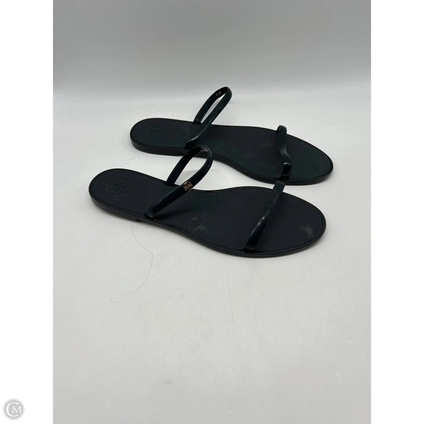 Sandals Designer By Tory Burch In Blue, Size: 11