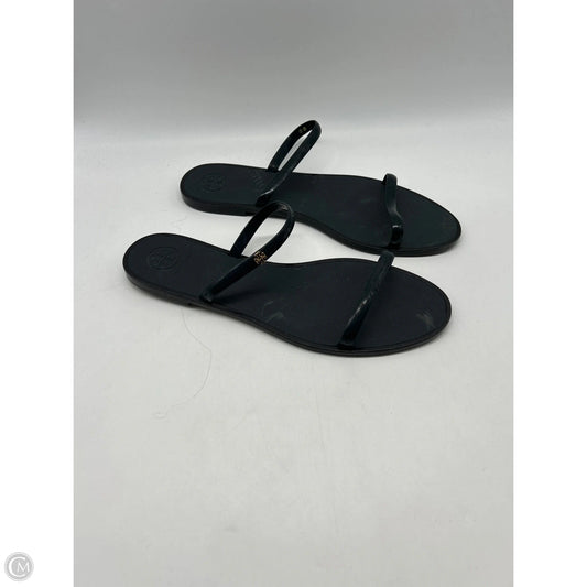 Sandals Designer By Tory Burch In Blue, Size: 11