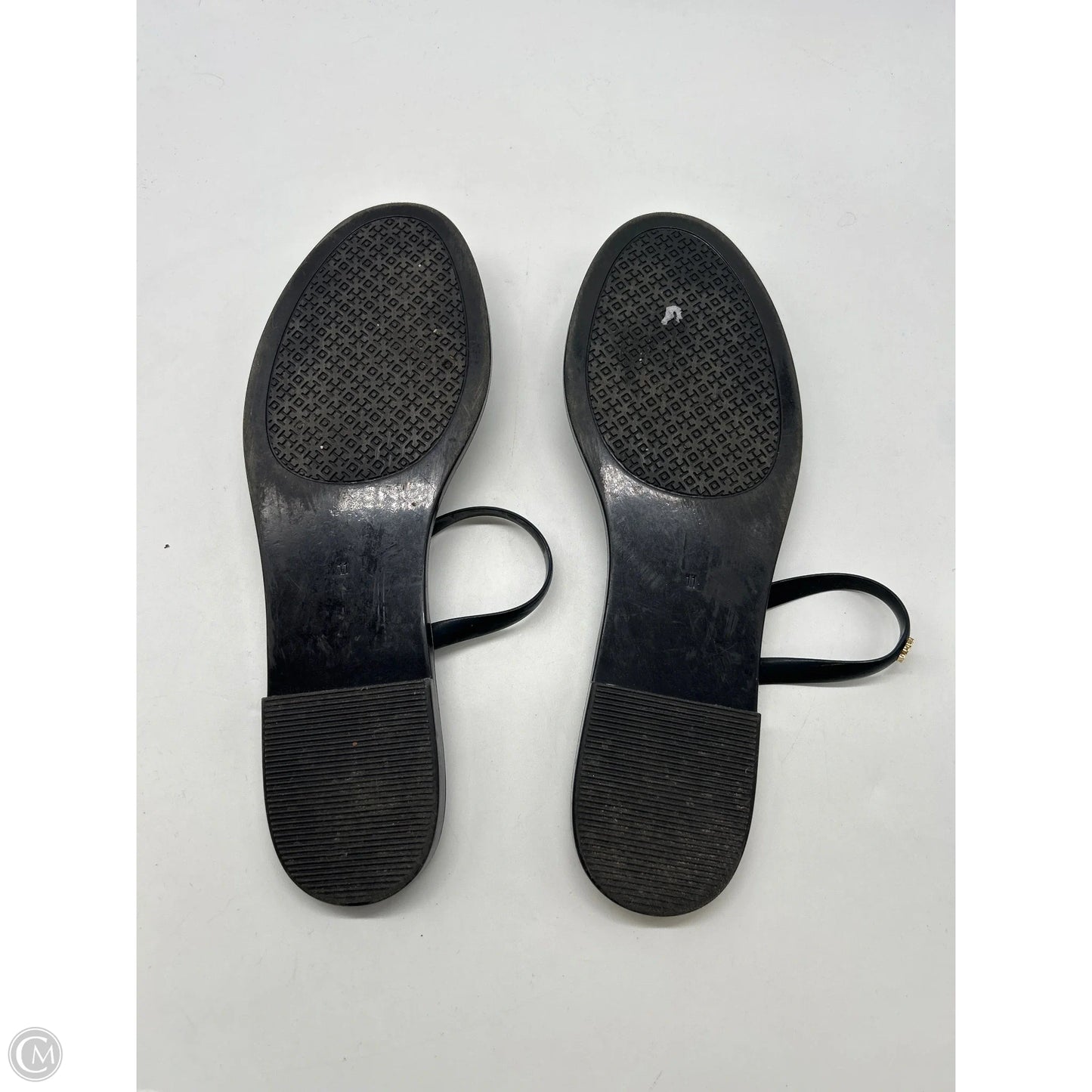 Sandals Designer By Tory Burch In Blue, Size: 11