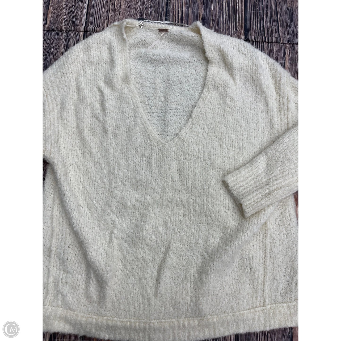 Sweater By Free People In White, Size: S