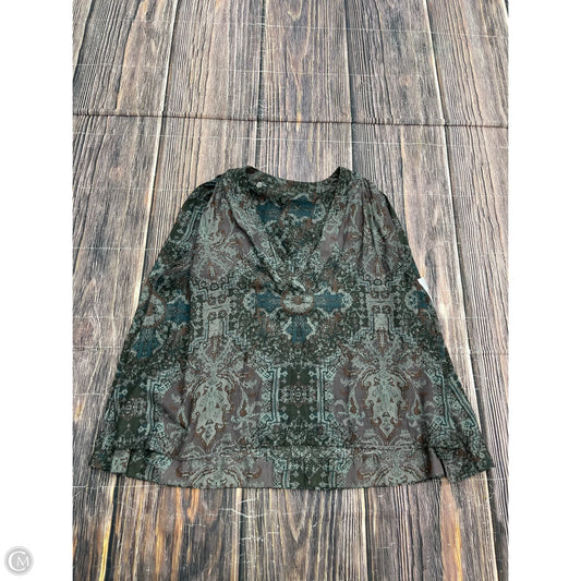 Top Short Sleeve By Free People In Grey, Size: M