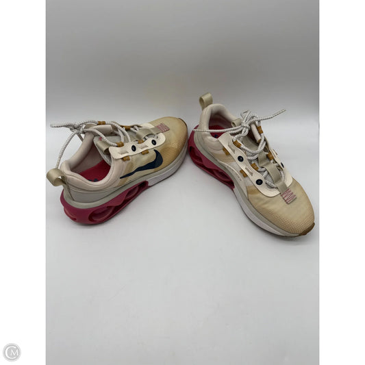 Shoes Athletic By Nike In Cream, Size: 7