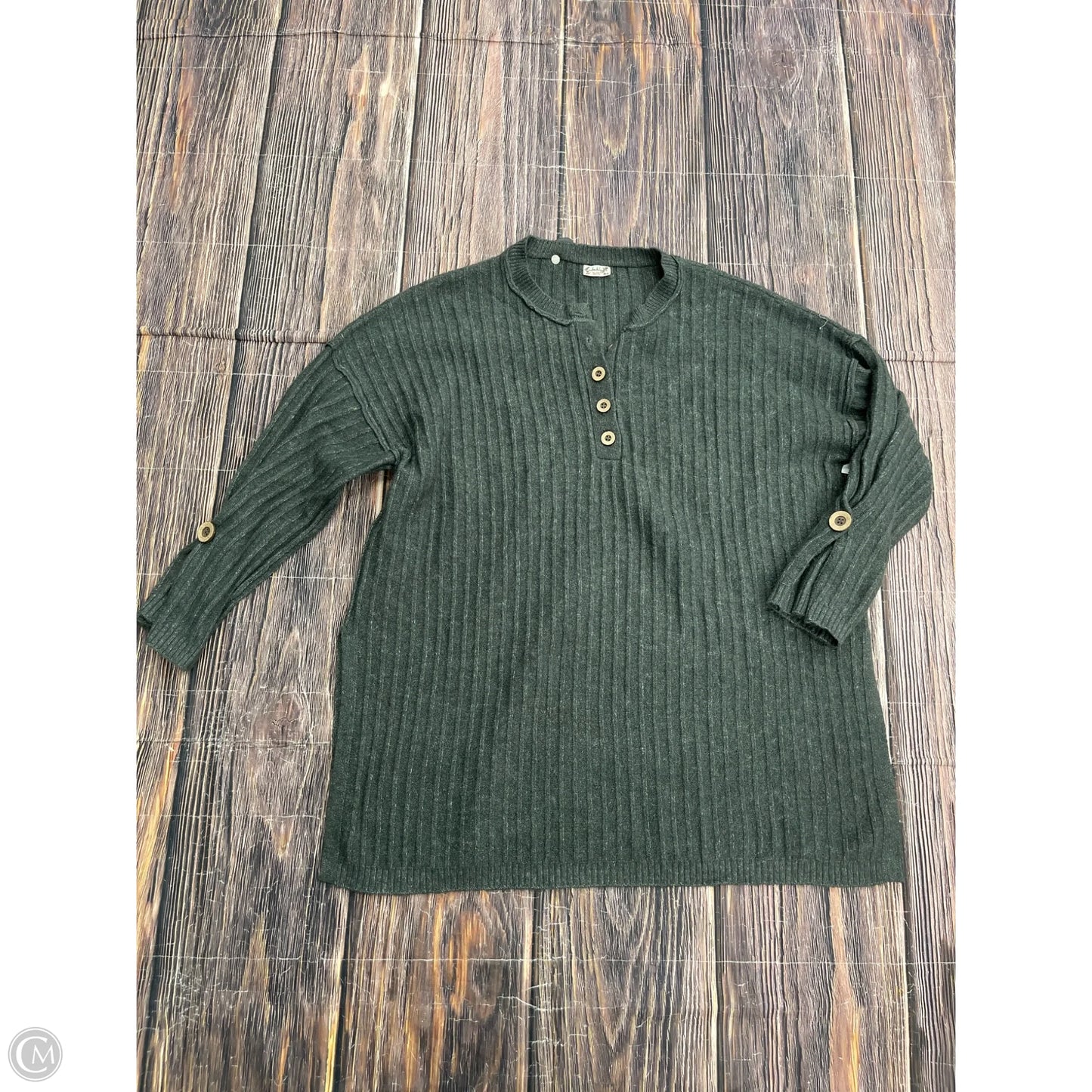 Sweater By Free People In Green, Size: S