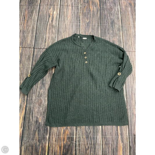 Sweater By Free People In Green, Size: S