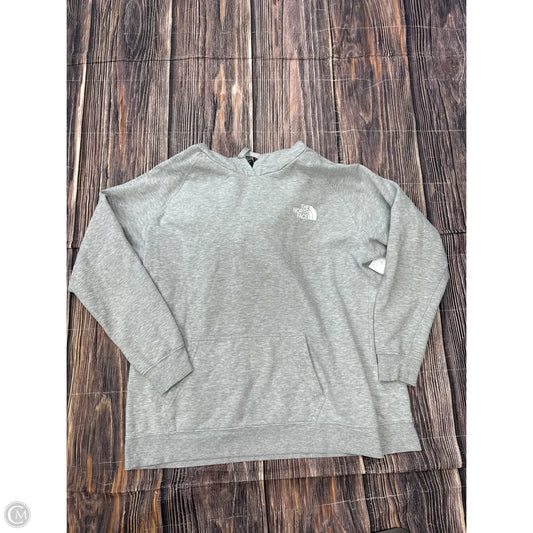 Sweatshirt Hoodie By The North Face In Grey, Size: 1x