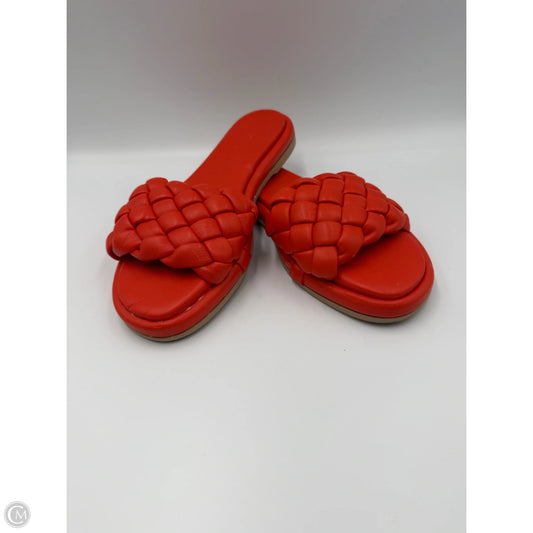Sandals Flats By Seychelles In Orange, Size: 6