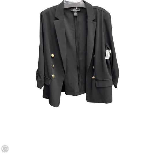 Blazer By Clothes Mentor In Black, Size: Xl