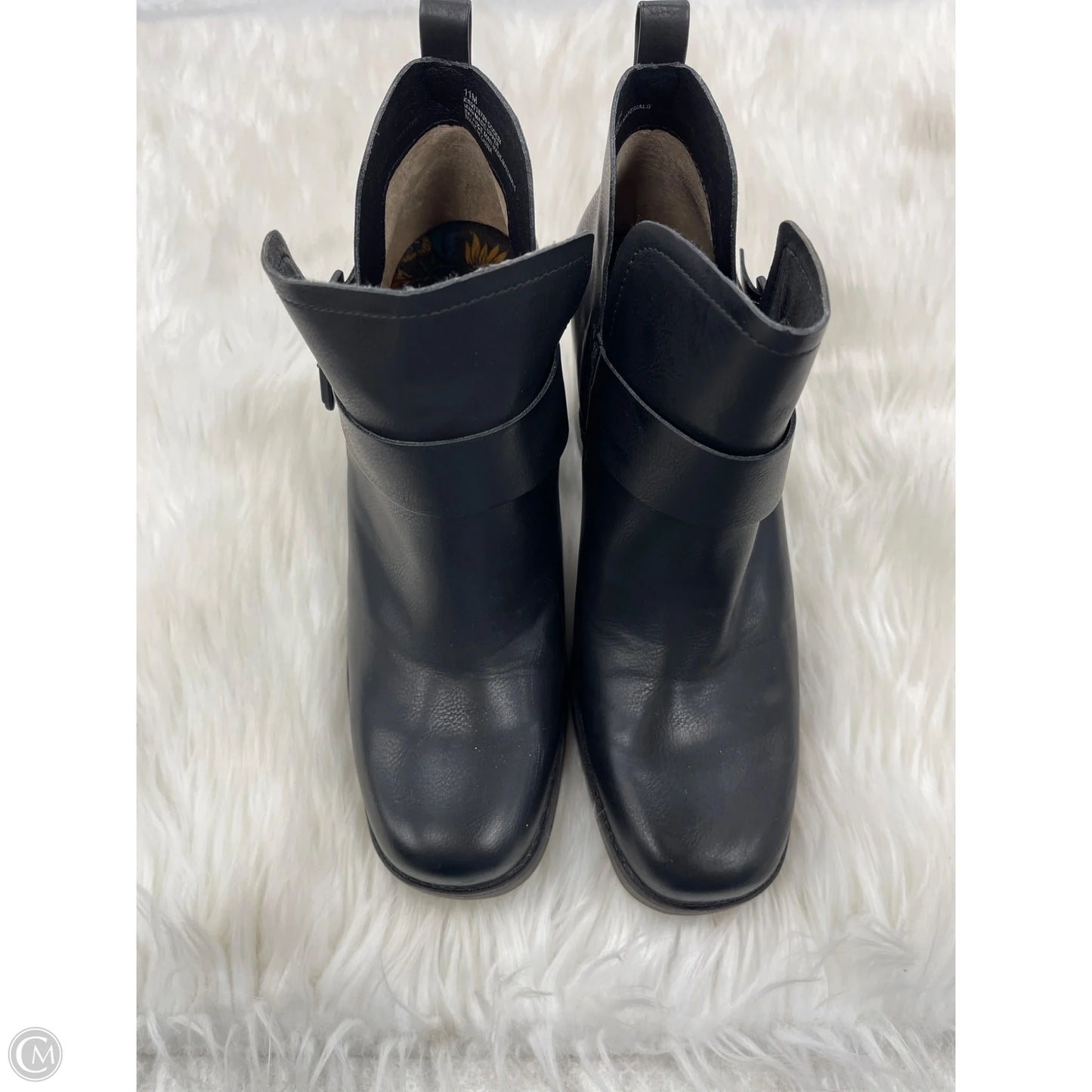 Boots Ankle Heels By Korks In Black, Size: 11
