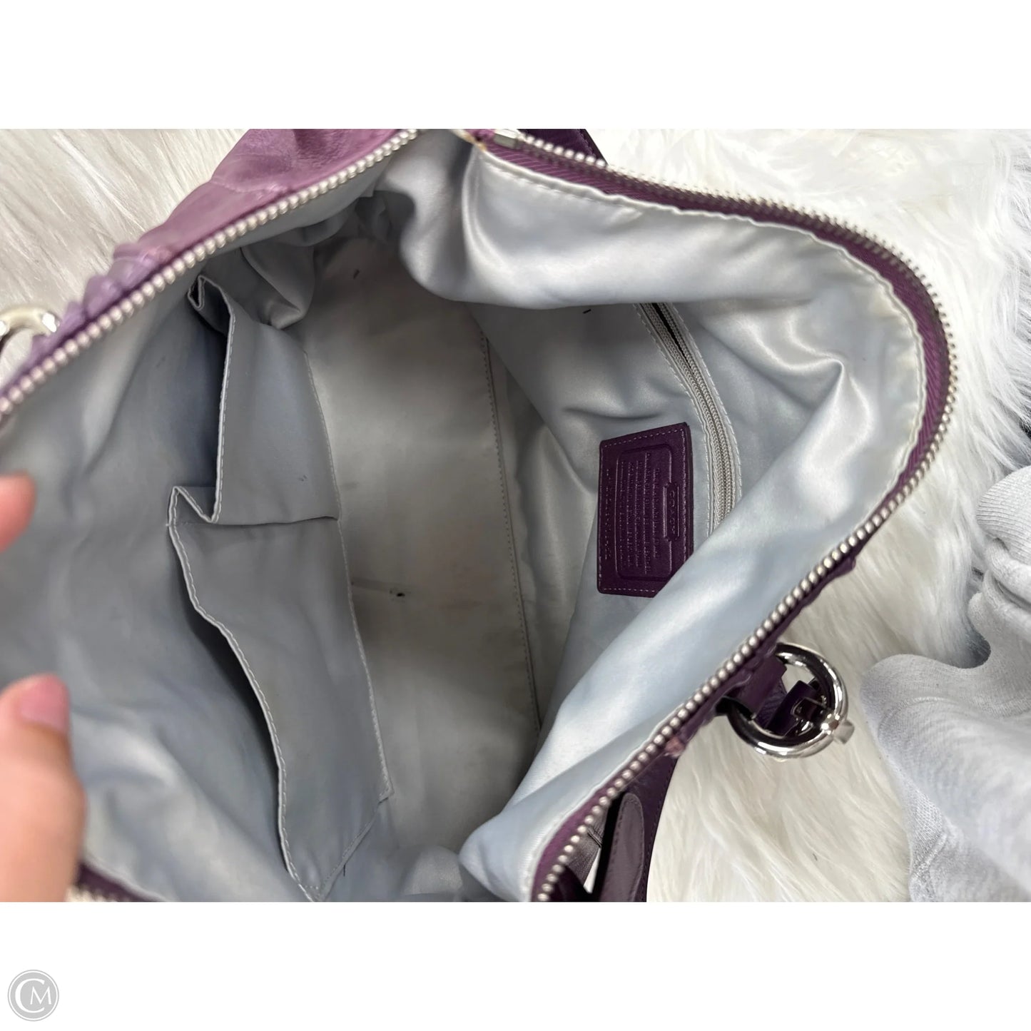 Handbag Designer By Coach, Size: Medium