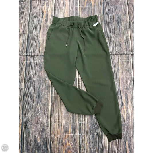 Athletic Pants By Lululemon In Green, Size: S