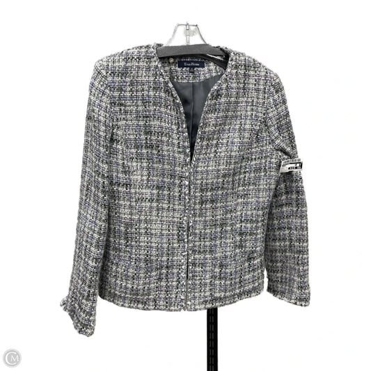 Blazer By Evan-picone In Grey, Size: L