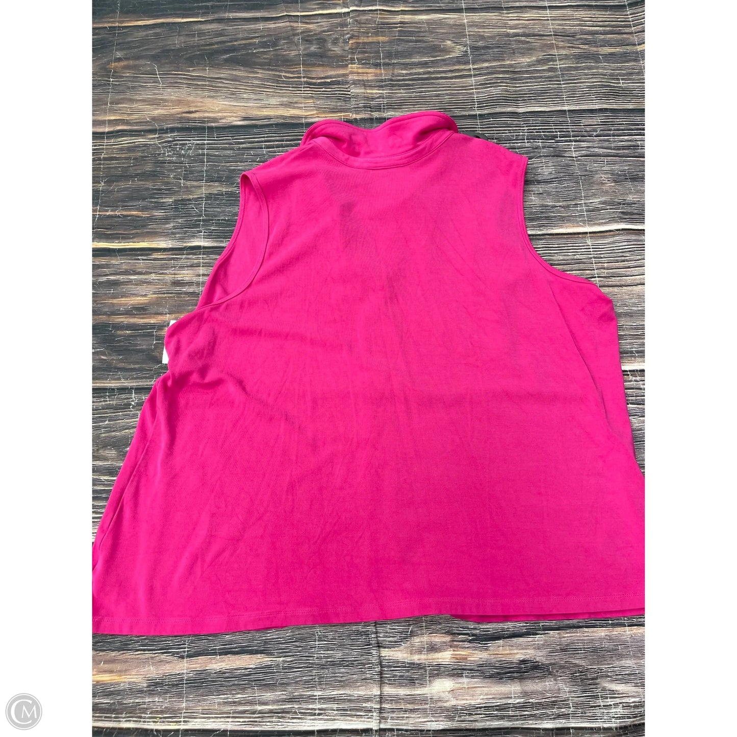 Tank Top By Attitude In Pink, Size: 3x