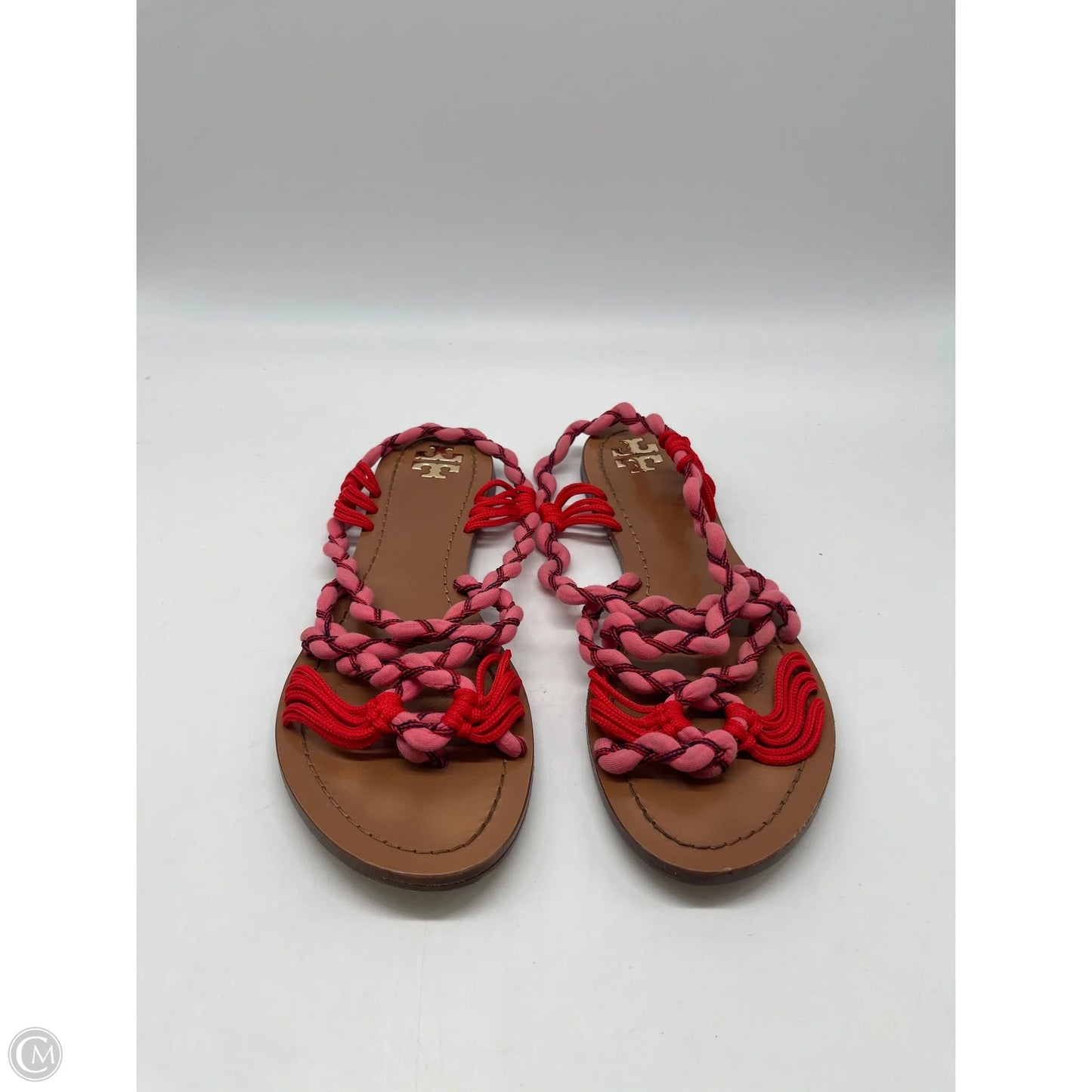 Sandals Designer By Tory Burch In Pink, Size: 8