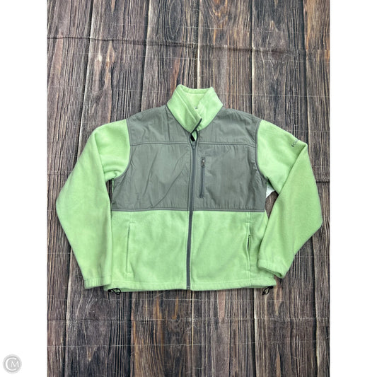 Jacket Fleece By Columbia In Green, Size: Xl