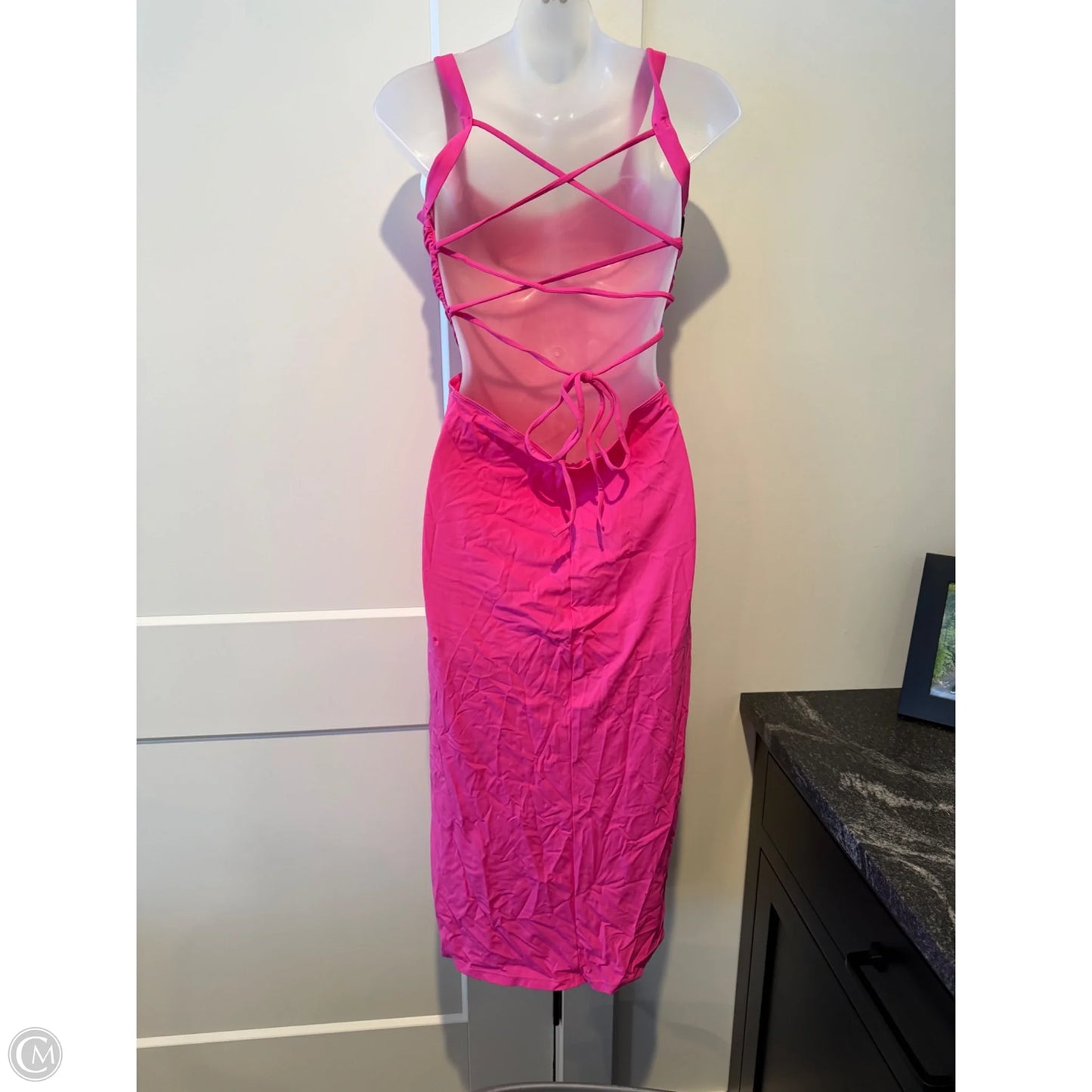 Athletic Dress By Halara In Pink, Size: M