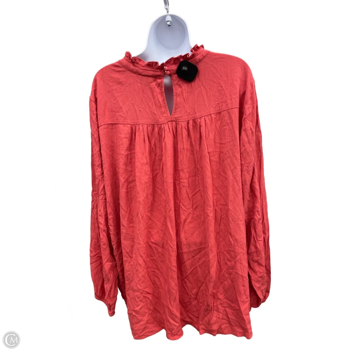 Top Long Sleeve By Torrid In Pink, Size: 2x