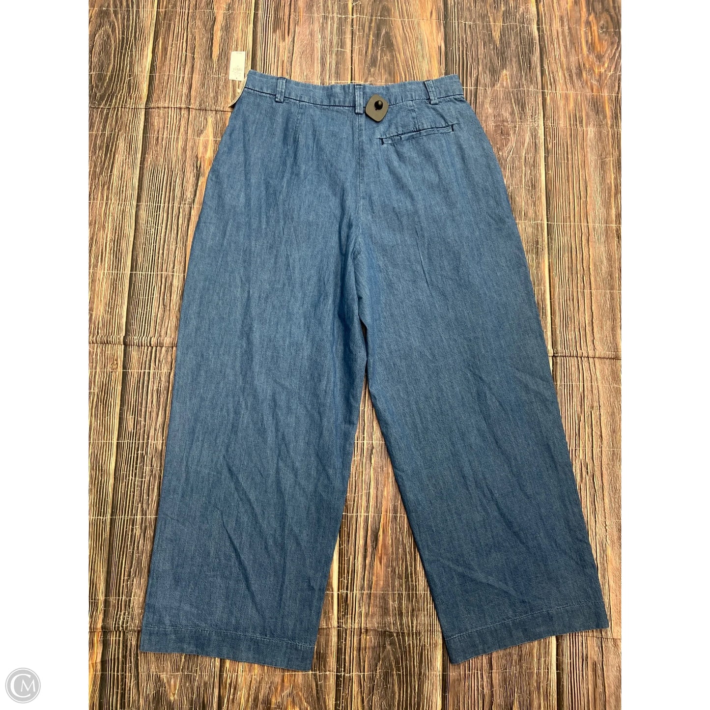 Jeans Wide Leg By Old Navy In Blue Denim, Size: 14