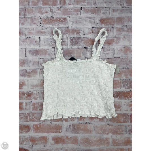 Tank Top By Old Navy In White, Size: L