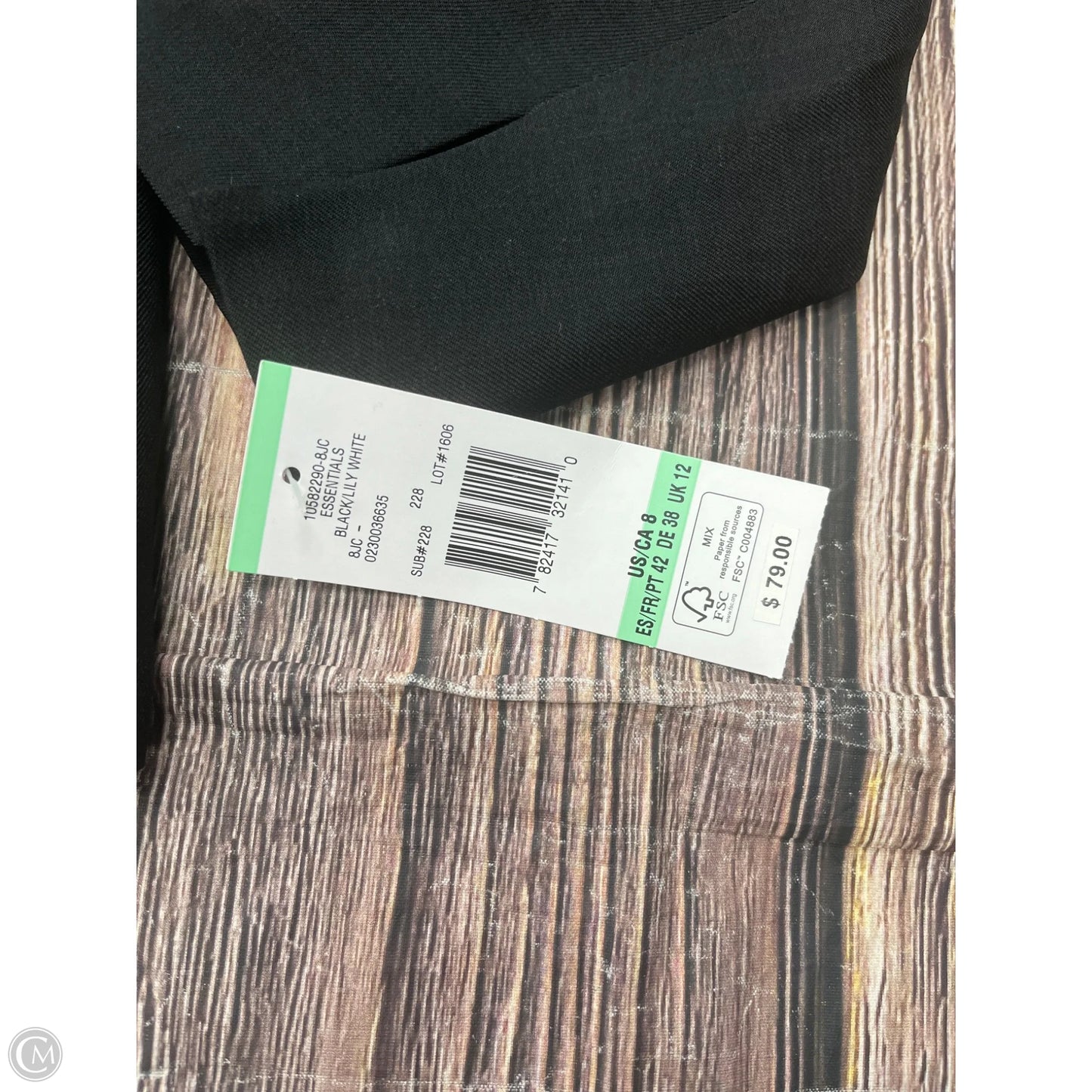 Blazer By Evan-picone In Black, Size: M