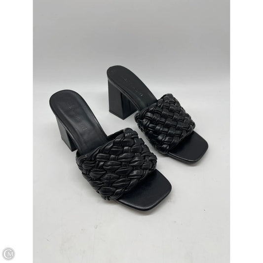 Sandals Heels Block By Madden Girl In Black, Size: 8