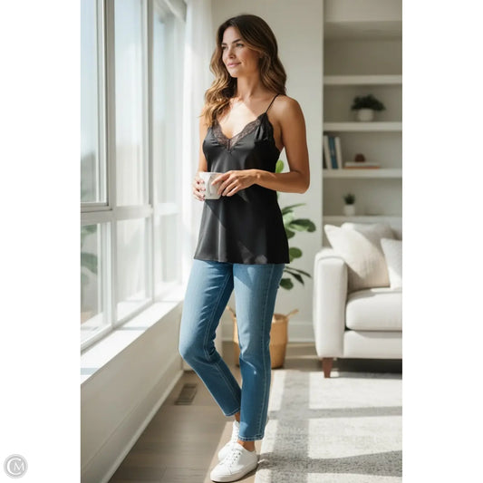 Tank Top By Love Stitch In Black, Size: M