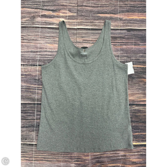 Tank Top By Old Navy In Grey, Size: Xl