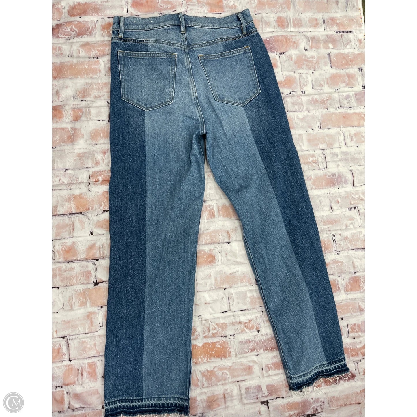 Jeans Straight By Loft In Blue Denim, Size: 6