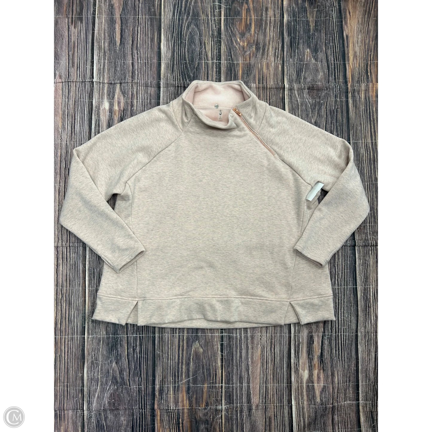 Sweatshirt Collar By Mta Pro In Pink, Size: 3x