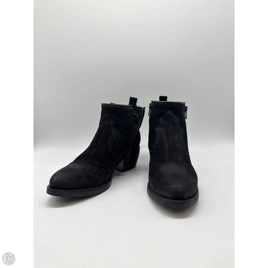 Boots Ankle Heels By Taos In Black, Size: 6.5