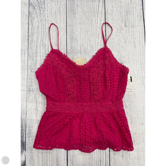 Tank Top By Japna In Pink, Size: Xl