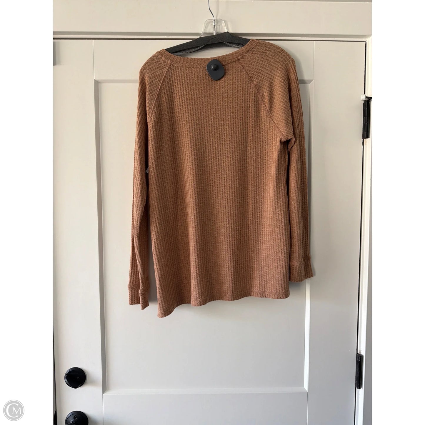 Top Long Sleeve By Sonoma In Brown, Size: M