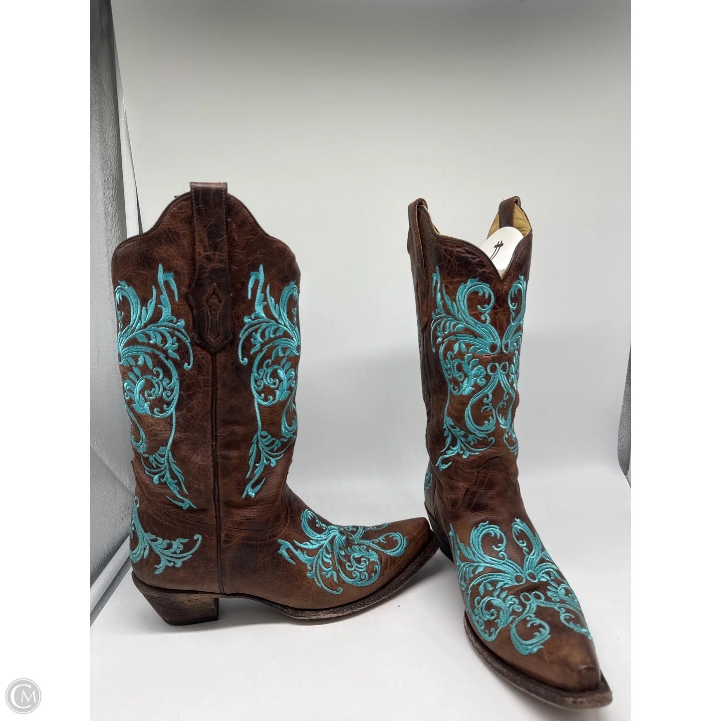Boots Western By Corral In Brown, Size: 8.5