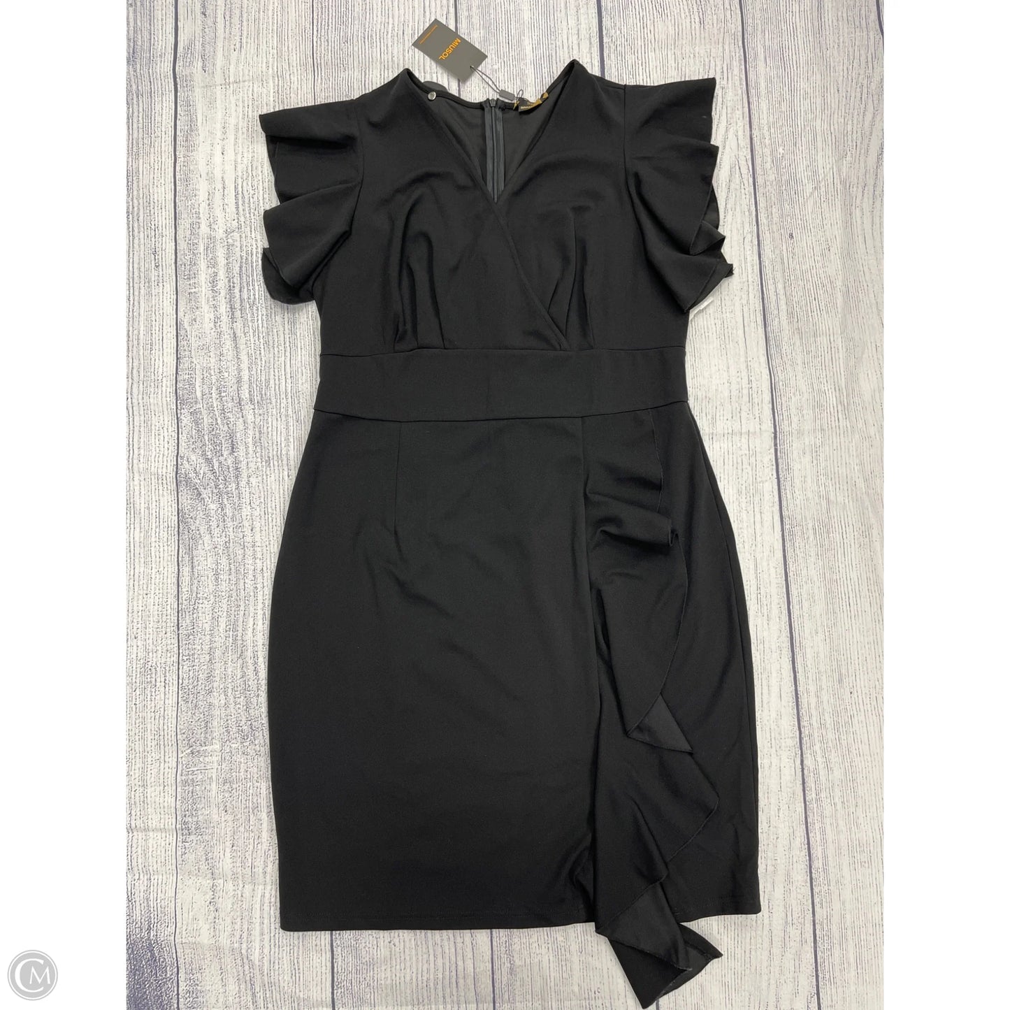 Dress Casual Short By Clothes Mentor In Black, Size: 3x