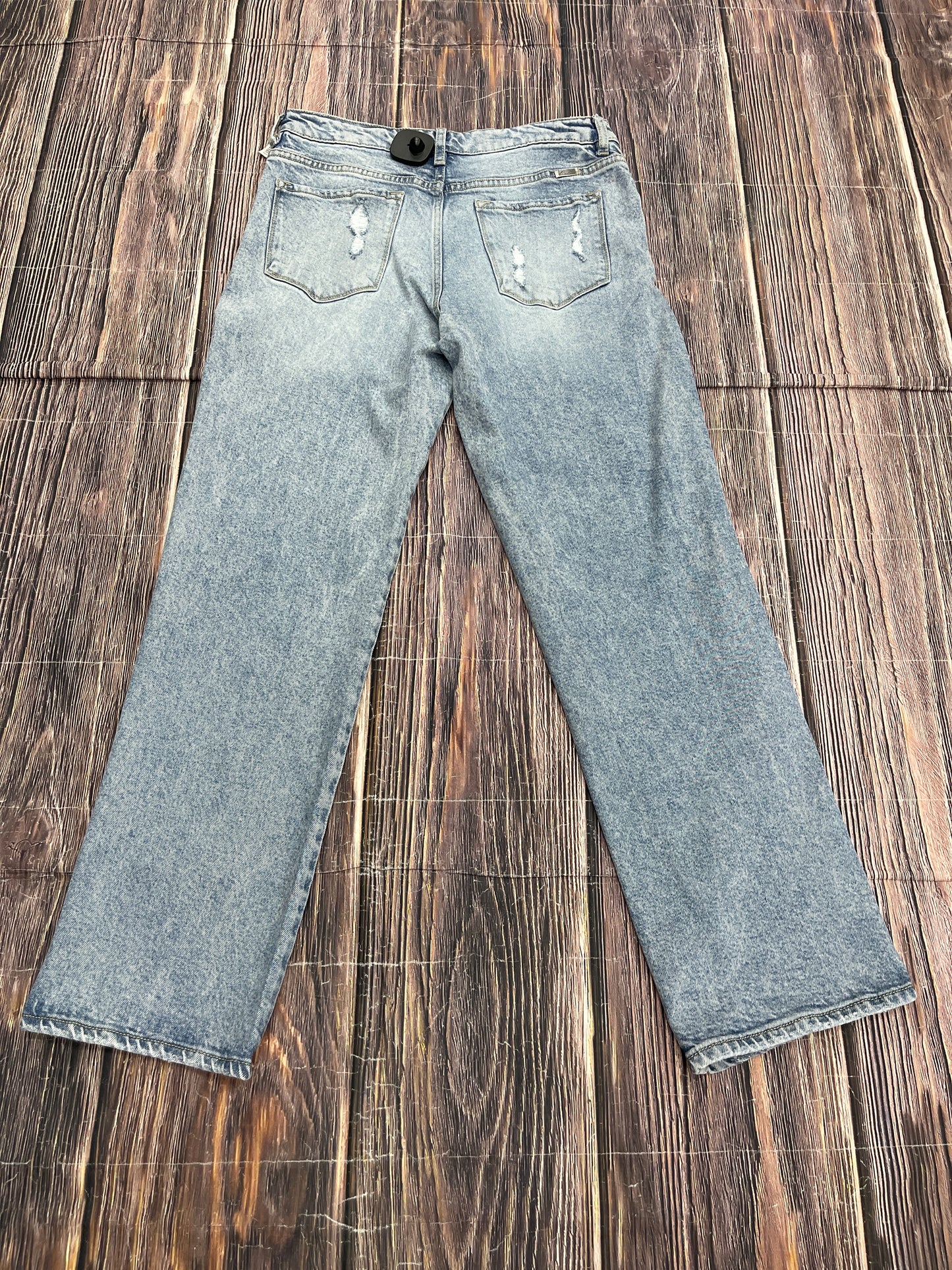 Jeans Straight By Kancan In Blue Denim, Size: 6