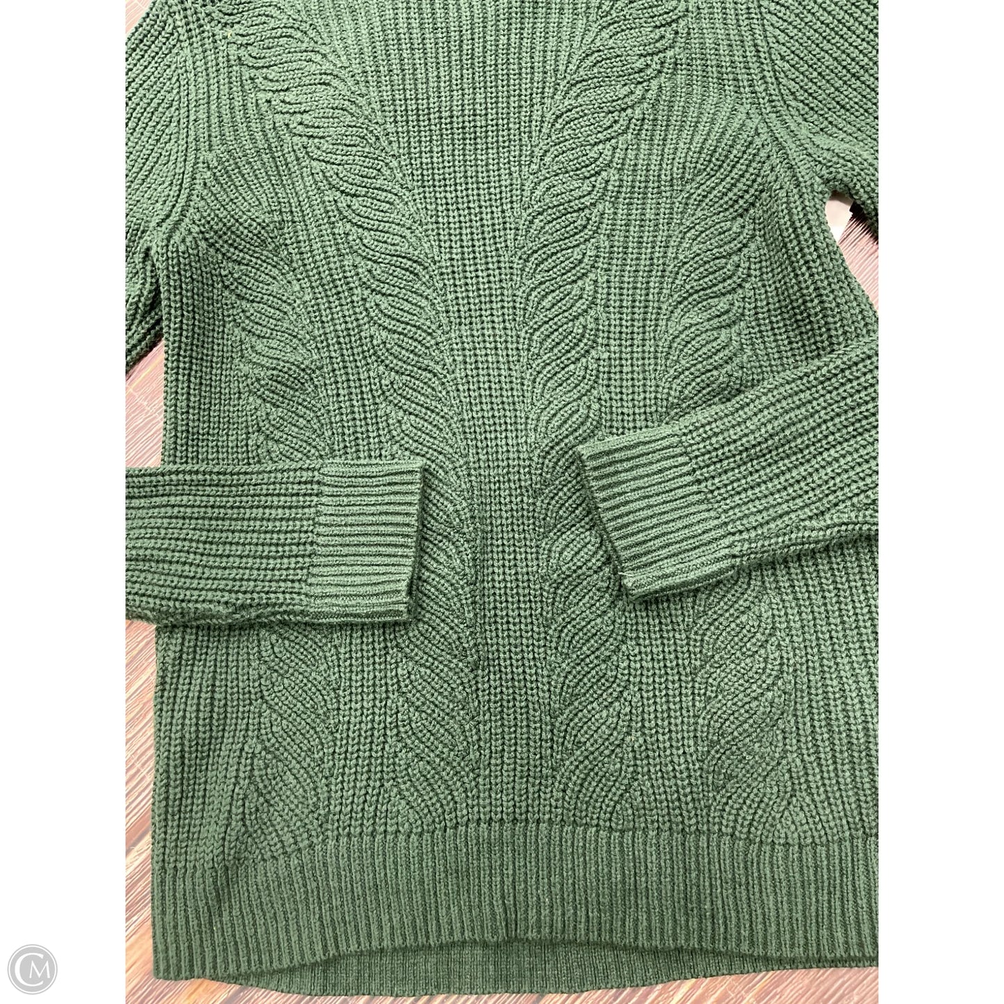 Sweater By Croft And Barrow In Green, Size: S
